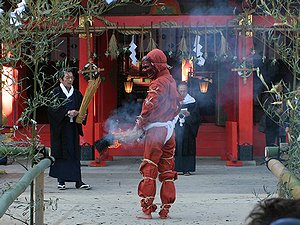 長田神社の節分祭